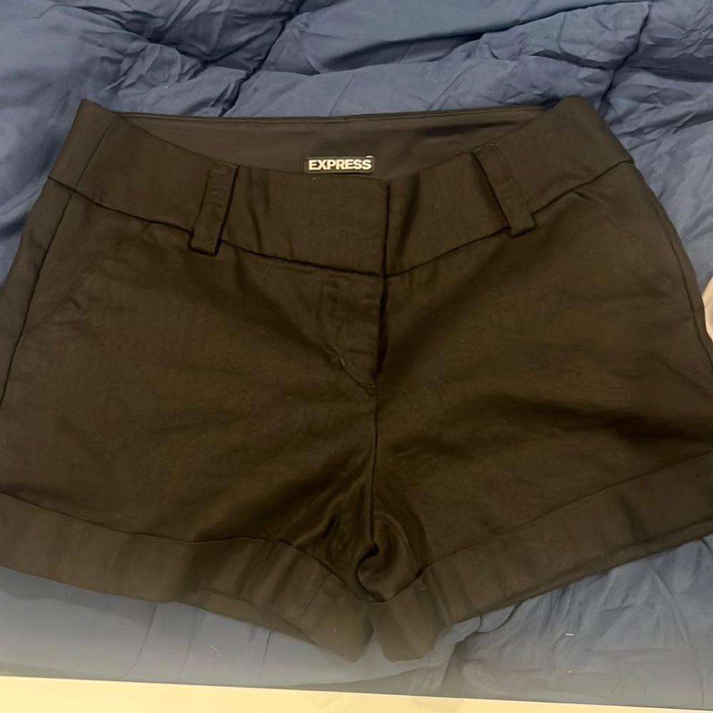 Express Black shorts